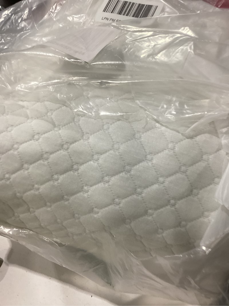 Condition photo showing As Is for Shredded Memory Foam Pillow, King Size Cooling Adjustable Firm Bed Pillow for Sleeping, Washable Removable Cover, Ideal for Side, Back & Stomach Sleepers King (1 Pack)