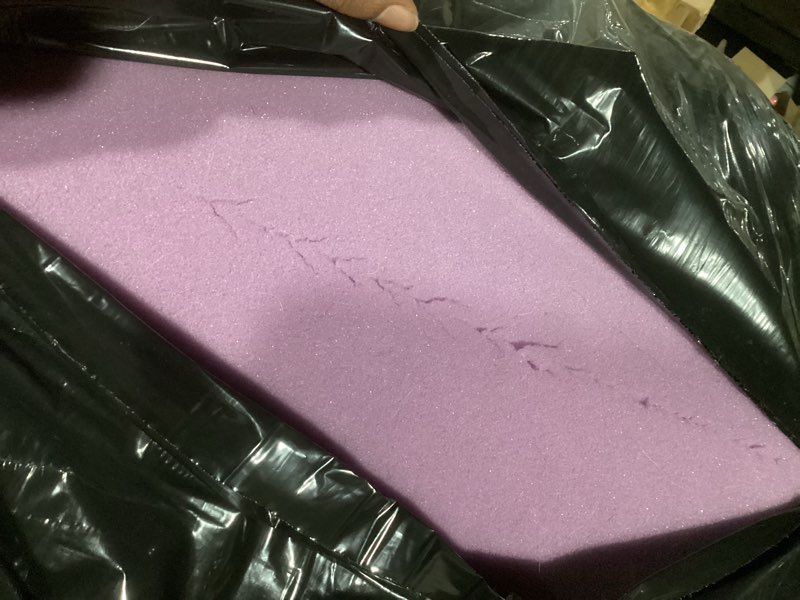 Condition photo showing Good Condition for 59"x 79" Inch High Density Foam Sheets, 35D Durable Craft Foam · Large Cushion Foam for Shipping, Packing, Mailing, DIY Projects, Cosplay, Protective Padding(0.2" 59"x 79",White) 2 PCS