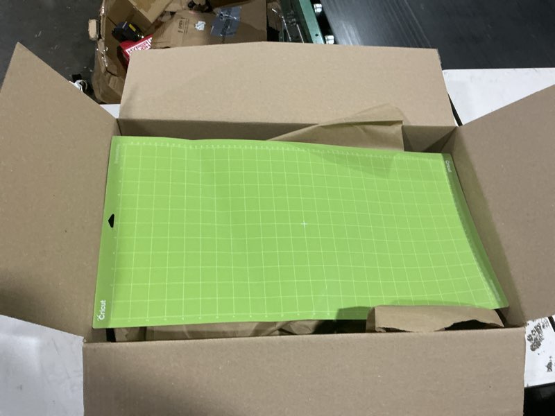 cricut standardgrip machine mats 12in x 24in, reusable cutting mats for crafts with protective film, use with cardstock, vinyl and more, compatible with cricut explore & maker, (green, 3 count) 12x24 3 count
