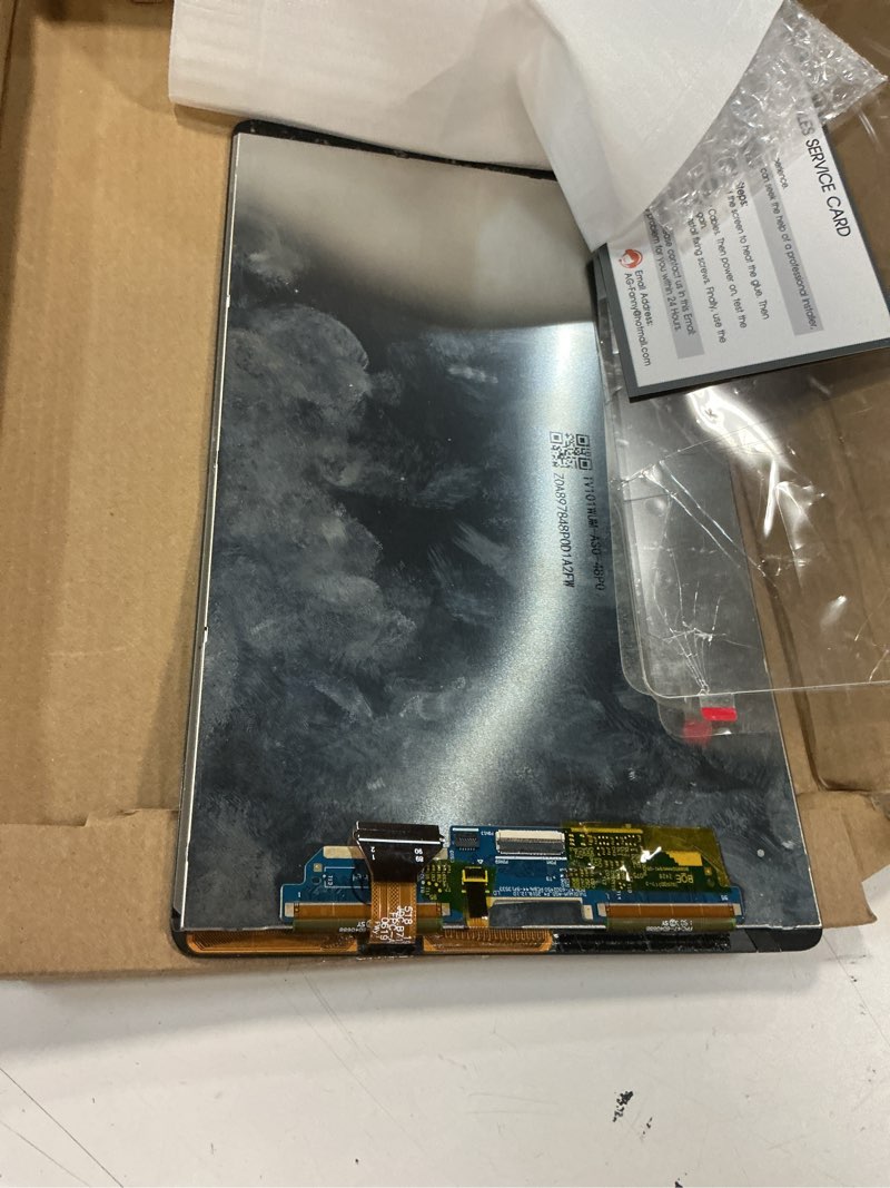 Condition photo showing As Is for srjtek for samsung galaxy tab 2019 screen replacement t510 lcd screen replacement 10 inch lcd display sm-t515 touch digitizer compatible with model sm-t510 assembly repair parts kits(black)