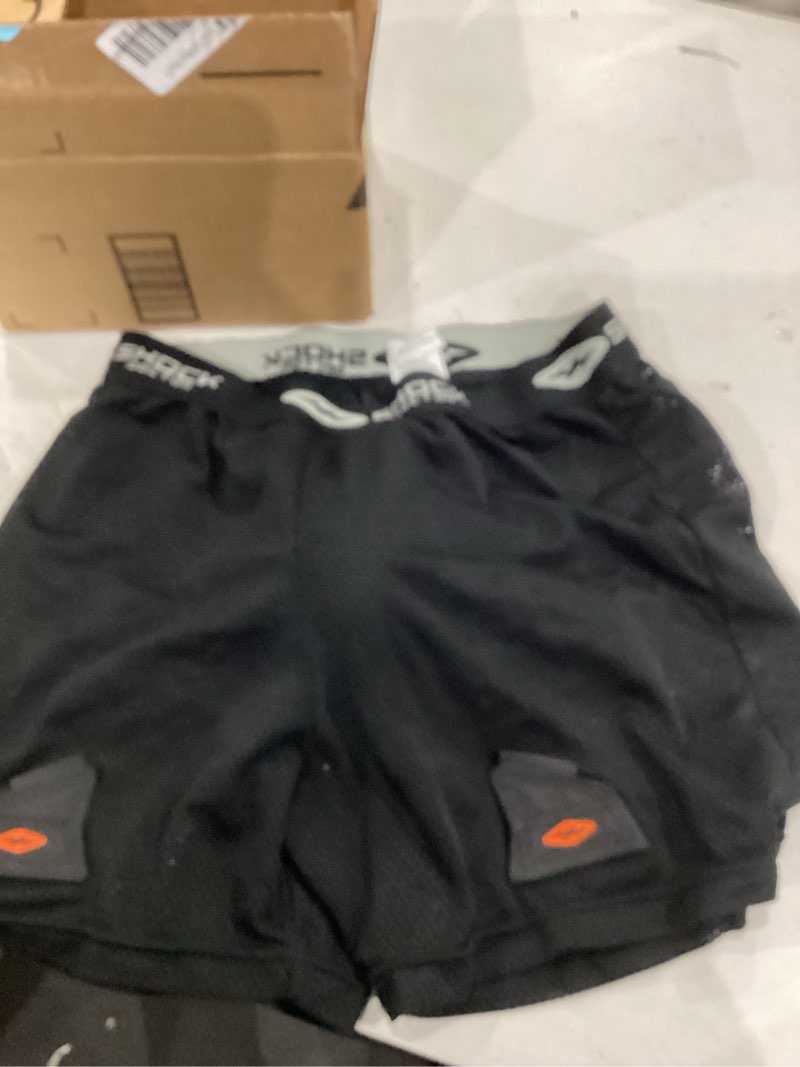 Condition photo showing Good Condition for shock doctor men’s loose hockey short supporter with bioflex cup included. for adult men large