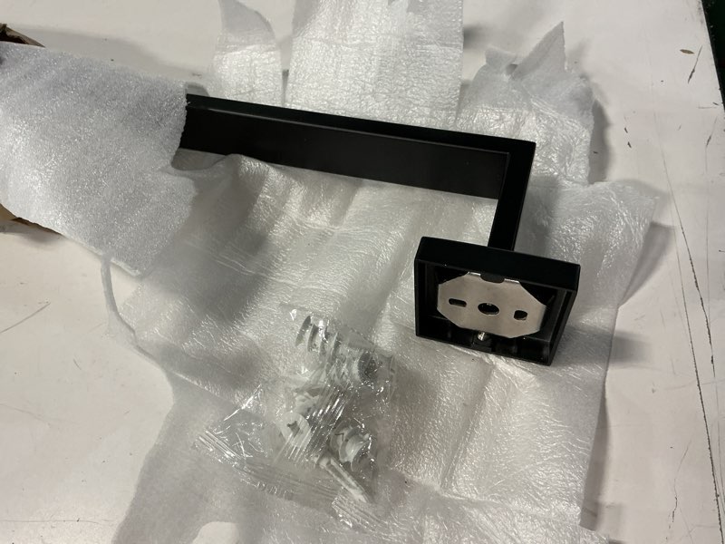 Condition photo showing Good Condition for kokosiri 32-inch single towel bar, bathroom kitchen towel holder, wall mounted sus304 stainless steel towel rack, matte black, b4003bk-l32 matte black 32-inch
