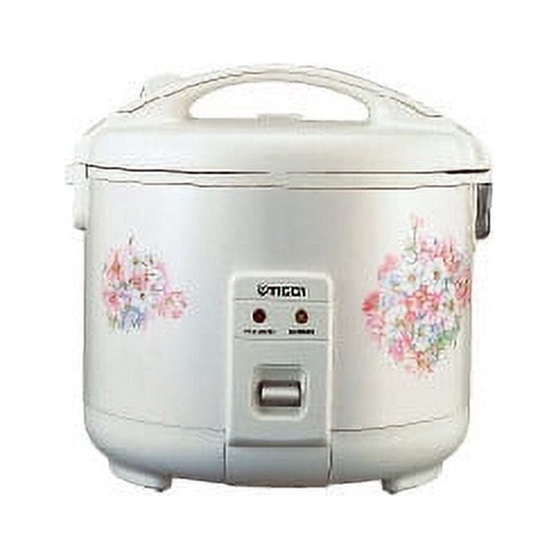 tiger jnp-1000-fl 5.5-cup (uncooked) rice cooker and warmer, floral white