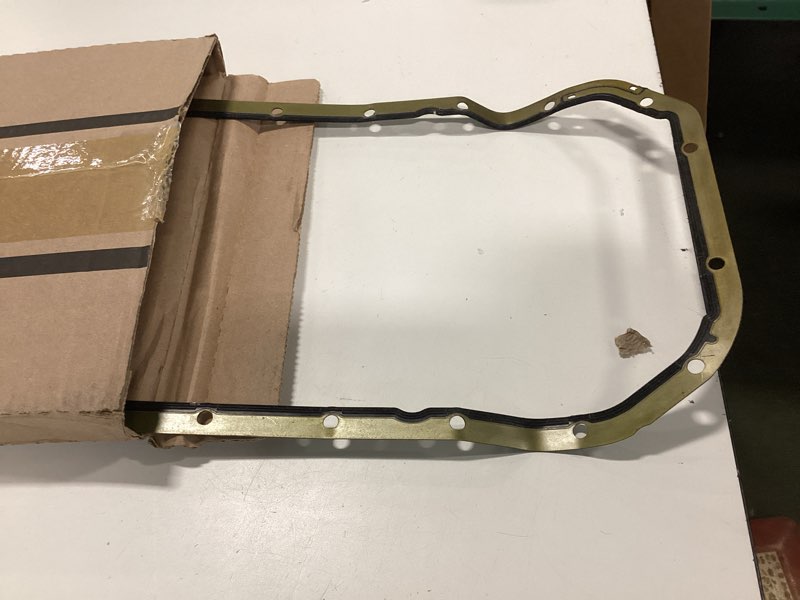 Condition photo showing As Is for FEL-PRO OS 30747 R Oil Pan Gasket Set Fits select: 2001-2006 BMW 325  2004-2006 BMW X3