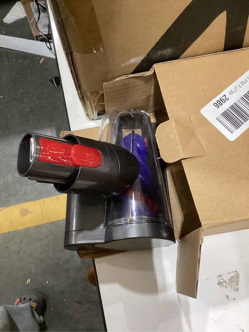 Condition photo showing As Is for Mini Motorized Tool Brush Head Compatible with Dyson V7 V8 Cyclone V10 V11 V15, Anti-Tangle Attachment Replacement Head Suitable for Long Hair and Pet Hair Mini Head