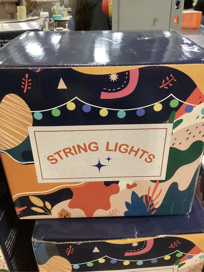 Condition photo showing New/Like New for 393 FT Christmas Light 1000 LED Xmas Lights Outdoor LED Christams String Lights Waterproof 8 Modes & Timer, Fairy Lights Plug in for Weeding, Patio, Party, Holiday,Christmas Decor (Cool White) Dark green line: 393 FT 1000LED Cool White