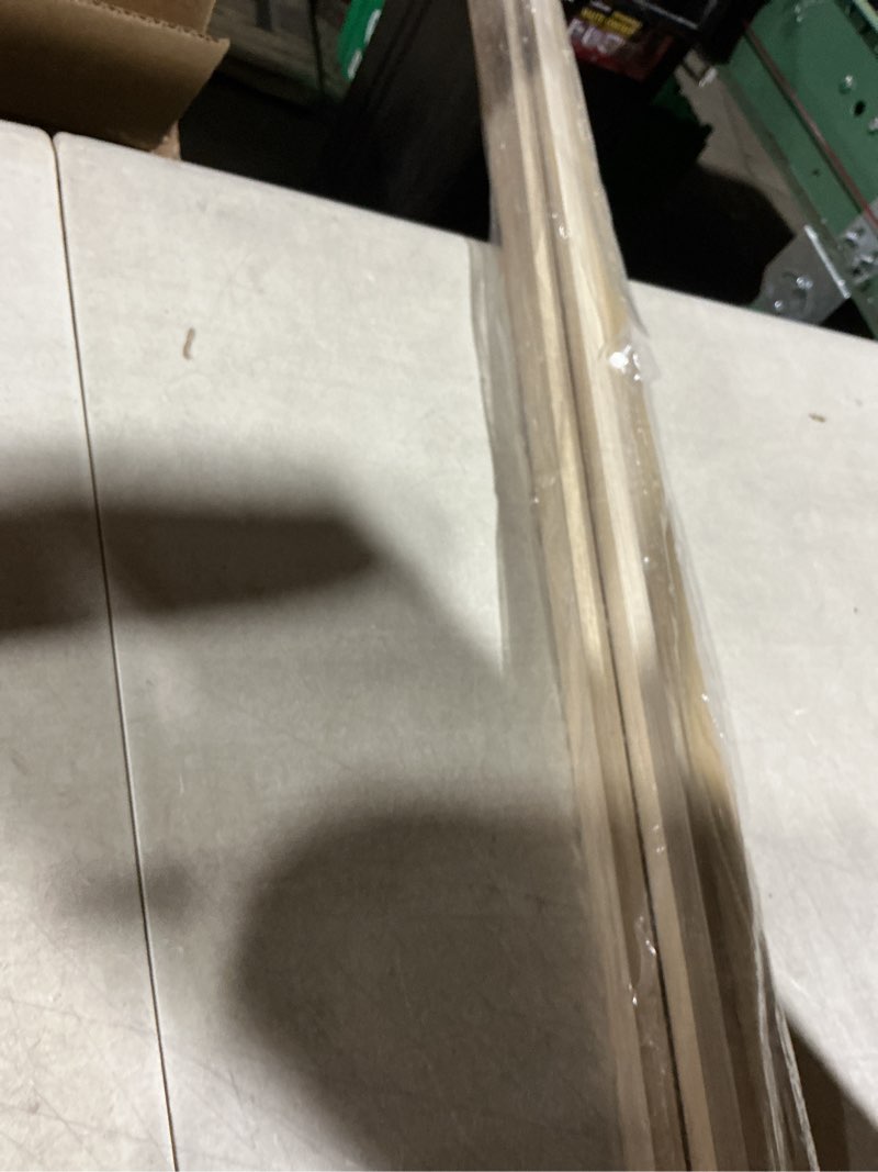 Condition photo showing As Is for Square Wood Dowel Rod 48" x 1/2" Pack of 10 Square Wooden Dowel Sticks for Crafts and DIY Birch Hardwood by Woodpeckers 48 inch, 1/2 inch thick Pack of 10