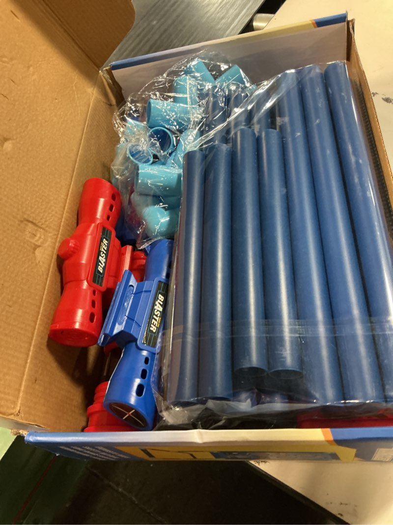 Condition photo showing Good Condition for yeebay shooting game toy for age 6, 7, 8,9,10+ years old kids, boys - 2pk air guns & shooting target & 24 foam balls - ideal gift - compatible with toy guns