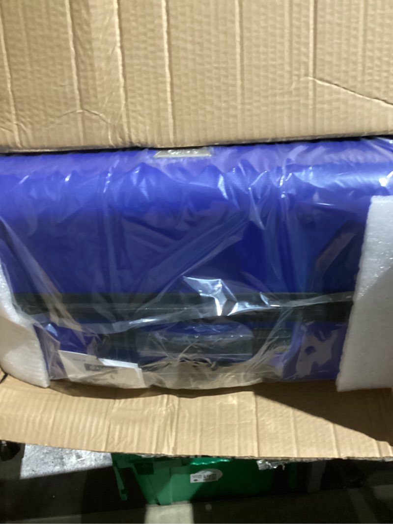 Condition photo showing New/Like New for Coolife 3-Piece Lightweight Hardside Spinner Luggage Set with TSA Lock blue 20in24in28in