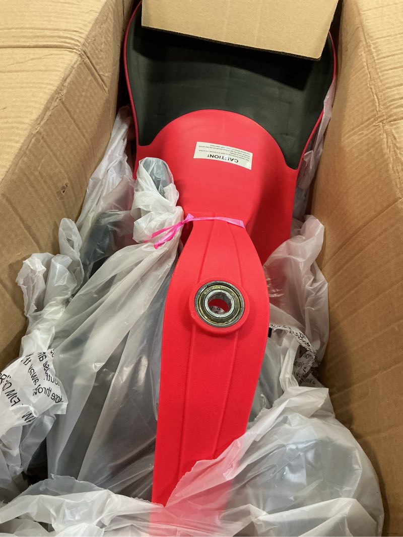 Condition photo showing Good Condition for wiggle car - ride on toy for ages 3 and up - toddler ride on toys with no batteries, gears, or pedals just twist, wiggle, and go by lil’ rider (red) red and black
