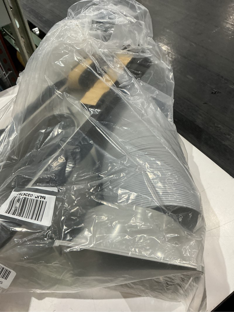 Condition photo showing As Is for portable ac window vent kit with 5.9” exhaust hose window seal kit for portable air conditioner, adjustable sliding window kit plate for ac unit suitable for 5.9”/15 cm ac 5.9inchs
