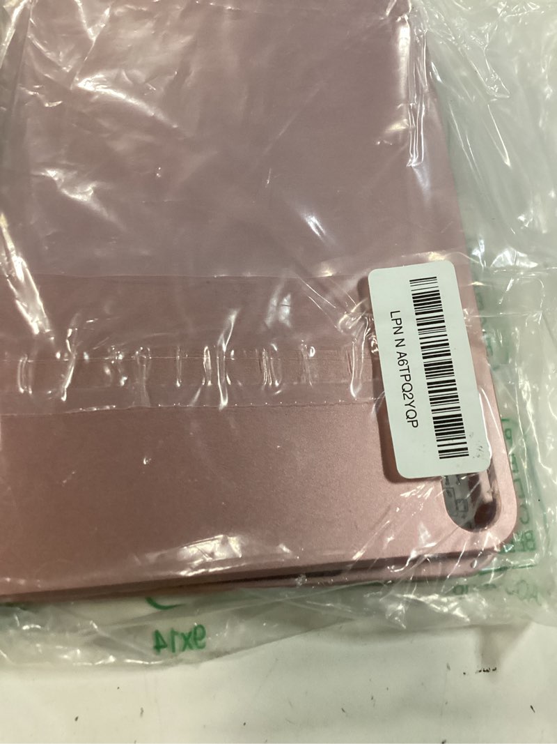 Condition photo showing Good Condition for nokbabo keyboard case for ipad mini 7 (a17 pro 2024) & mini 6, 360° rotatable laptop-like cover with trackpad, wireless bluetooth & rainbow backlit for ipad mini 7th/6th generation - rose gold