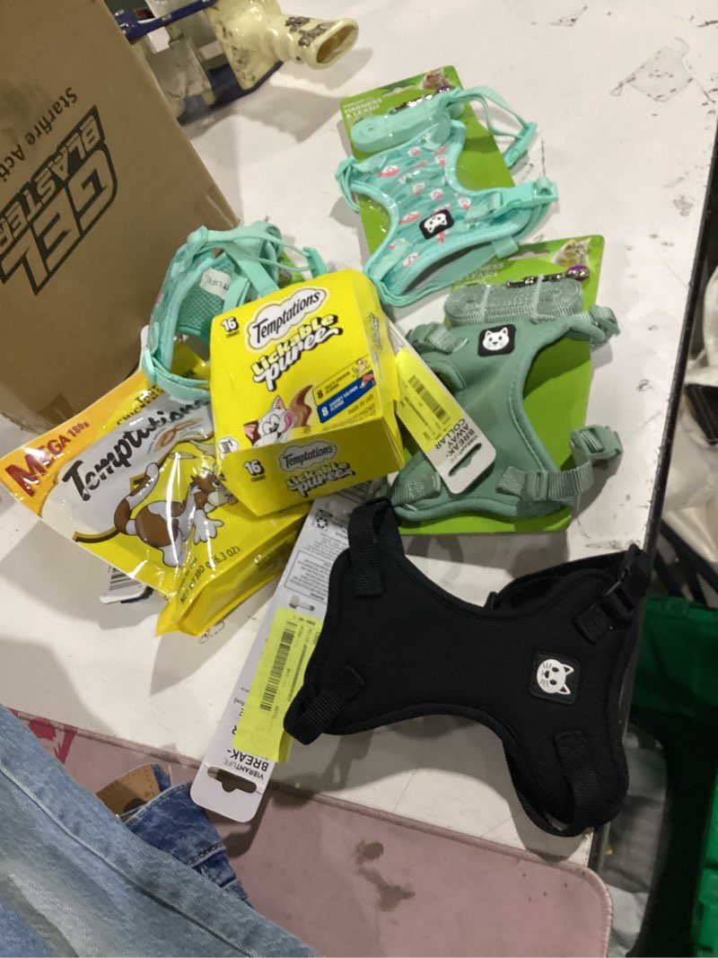 assorted cat items