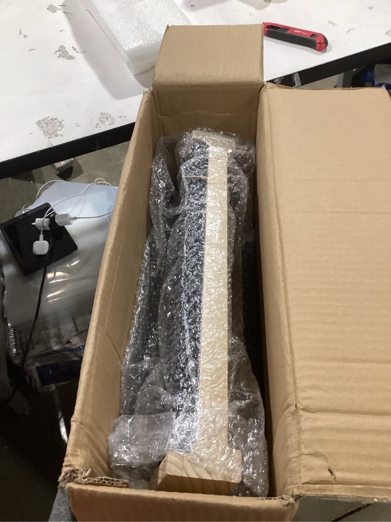 Condition photo showing New/Like New for dog ramp for bed, 64\" long foldable pet ramp for small large dogs, dog ramps for high beds car, high traction with platform 6 adjustable heights 24\" to 30\" up to 220lbs, wood wood 64\"x 17inch