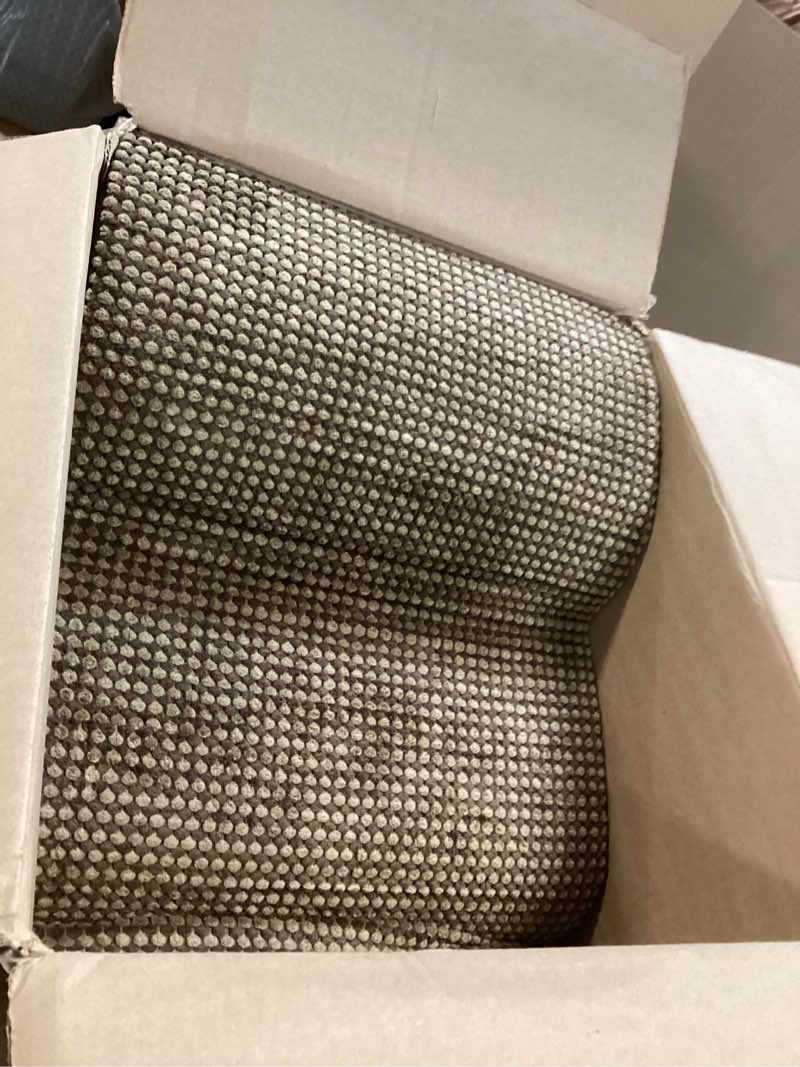 Condition photo showing Good Condition for Dog Ramp and Stair for Bed 16" H-20 H,3-Step Cat Stair for Sofa and Chair,4-Step Dog Ramp for High Bed and Window,Durable Nonslip Fabric Cover for Indoor (Coffee-16 H, Pet Friendly, 3) Coffee-16"H 3 Pet Friendly