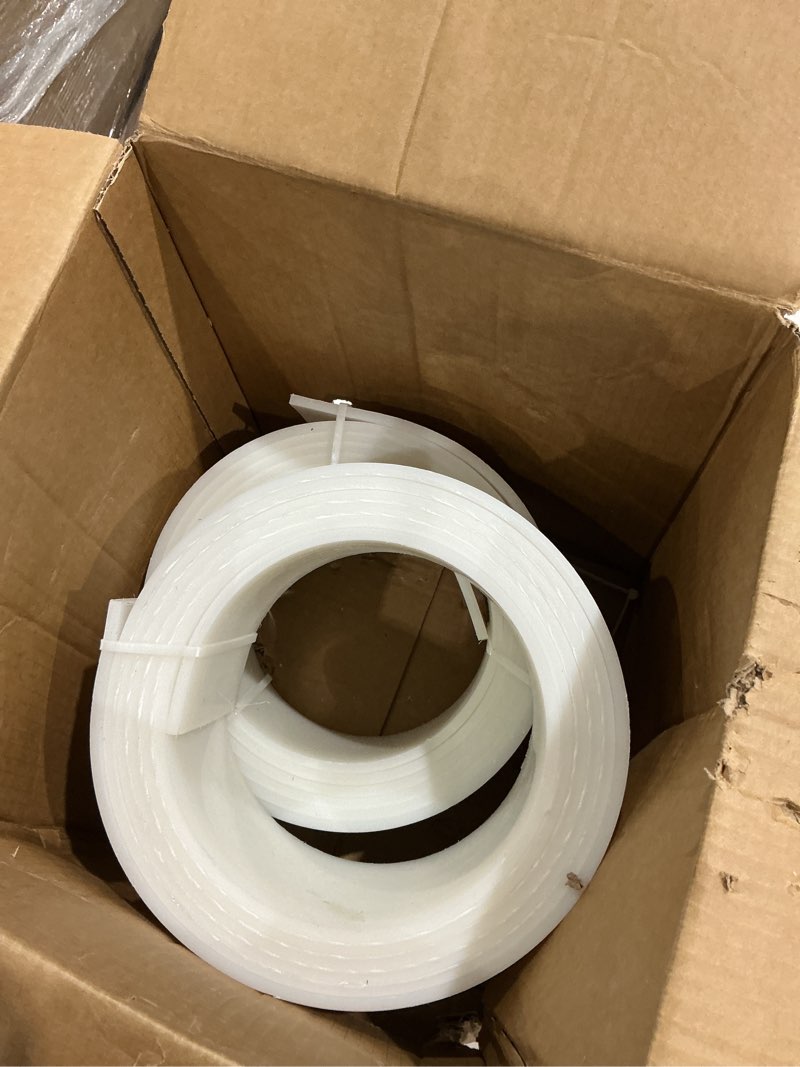 Condition photo showing Good Condition for incomplete plastic concrete forms for walkway 3pcs 13' x 4\\\" pe plastic flex forms for concrete flatwork flatwork curb tools for flower bed edge, garden paths, walkway concrete molds & forms 4in 3pcs