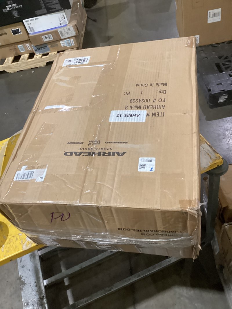 Condition photo showing As Is for airhead mach | towable tube for boating - 1, 2, and 3 rider sizes