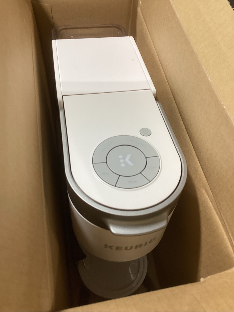 Condition photo showing Good Condition for Keurig K-Slim Single Serve K-Cup Pod Coffee Maker, Multistream Technology, 3 Brew Sizes, Slim and Sleek Design, 46oz Removable Reservoir, White