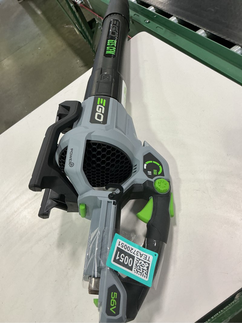 Condition photo showing As Is for EGO POWER+ Leaf Blower, Cordless Electric 615 CFM, Battery and Charger Not Included - LB6150