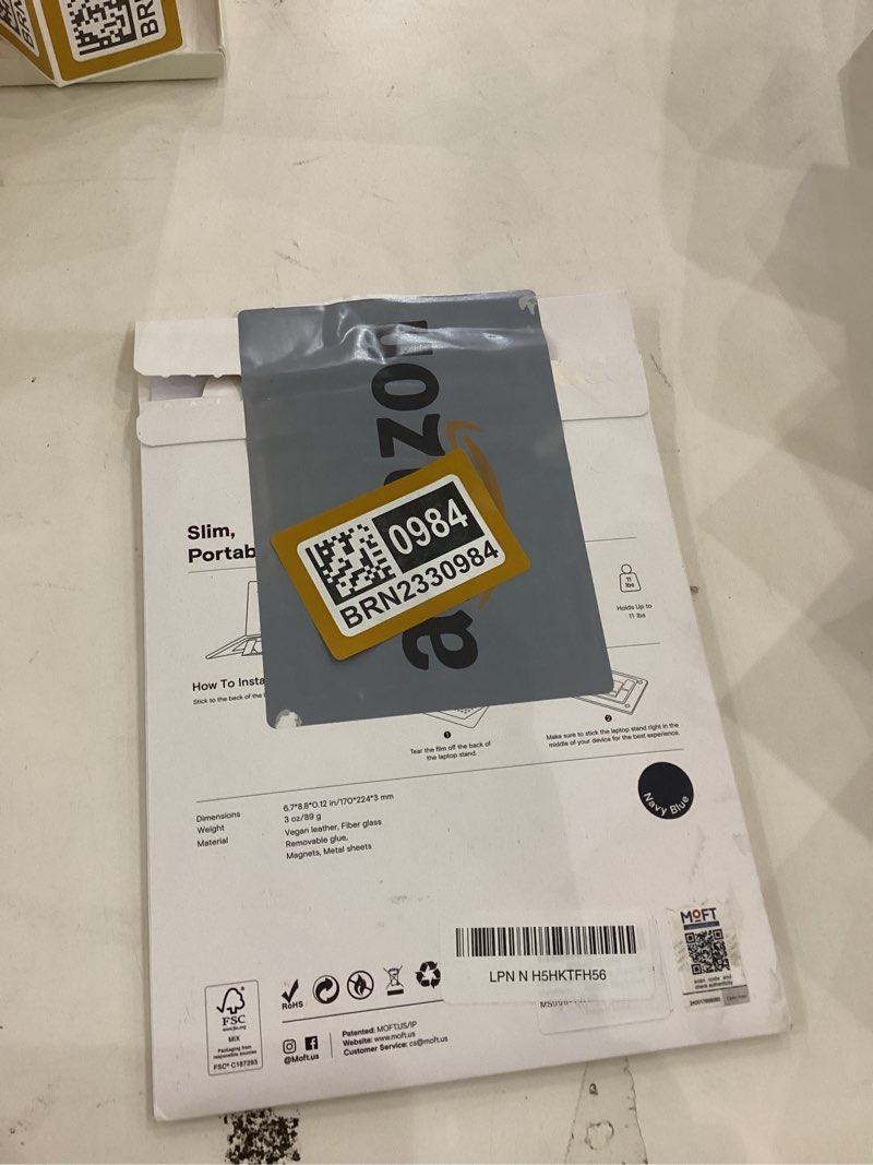 MOFT Laptop Stand for Desk, Adhesive MacBook Computer Stand with 2 Adjustable Viewing Angles, Foldab