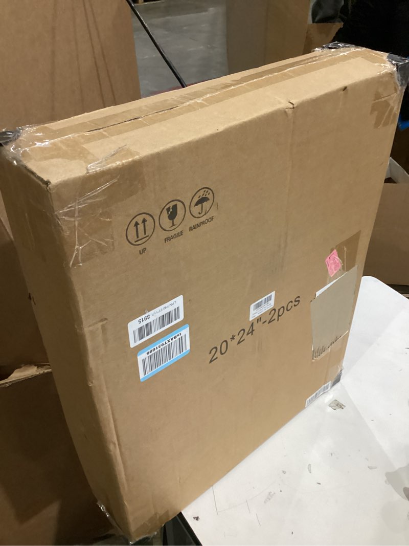 Condition photo showing New/Like New for FEMELI 2 Pack Nail Polish Wall Racks 20 * 24 Inch Hold Up to 240 Bottles,Clear Acrylic Nail Polish Shelf Organizer Wall Mounted 6 Rows (2)