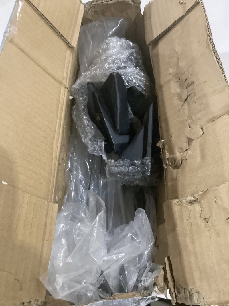 Condition photo showing As Is for missing parts**** 5pcs box blade shank, 16\" scarifier shank, 3 holes box scraper shank, ripper shank with 7pcs removable tapered teeth and pins, adjustable shanks assembly for replacement, digging, plowing 16in-5pc