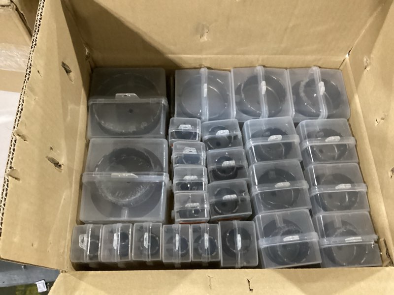 Condition photo showing New/Like New for catito 100 pieces router bits set, 1/4" shank router bit, professional woodworking milling cutter set, tungsten carbide milling bit kits for professional woodworking 100-pcs