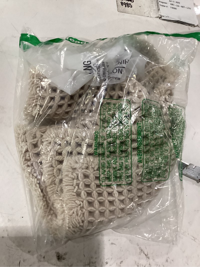 Condition photo showing New/Like New for tyuu pale beige bathroom rug, waffle bath mat non slip washable super absorbent quick dry boho farmhouse bathroom decor, 24''x16'' pale beige pale beige 1'4" x 2' (rectangular)