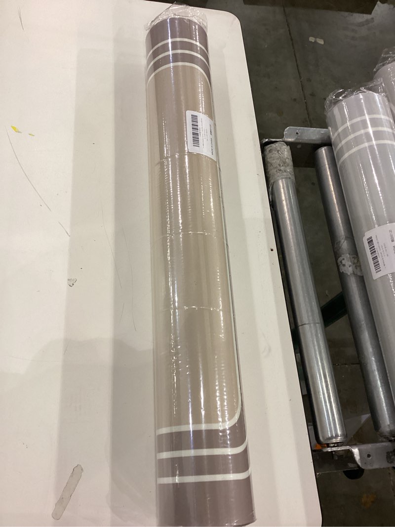 Condition photo showing New/Like New for Bath Mat, Bathroom Mat Non Slip, Washable Absorbent Quick Dry Bath Mats for Bathroom, Fits Under Door Bathroom Floor Bathtub Mat for Bath (Double Brown,17?x59?) Brown 16.9×59.1