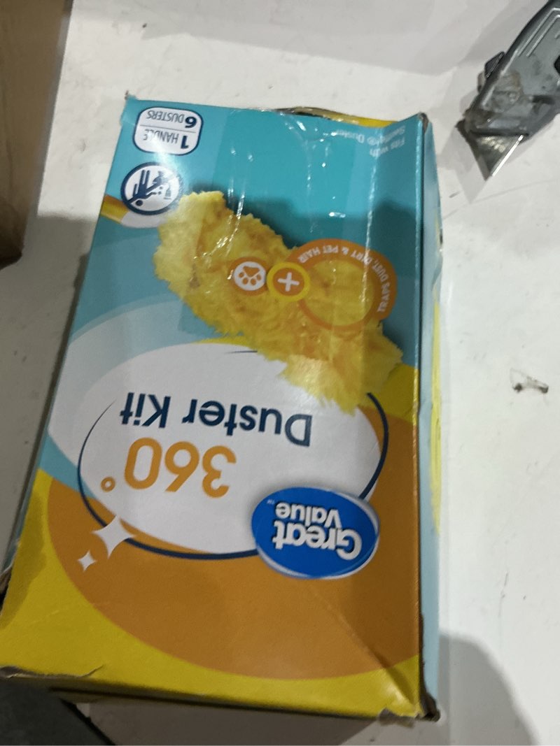 Condition photo showing As Is for great value 360 duster kit, 6 count