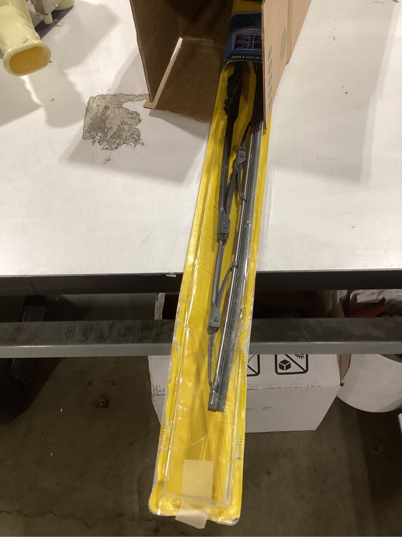 Condition photo showing As Is for rain-x 820248 weatherbeater wiper blades, 26" and 17" windshield wipers (pack of 2), automotive replacement windshield wiper blades that meet or exceed oem quality and durability standards 26" and 17" pack of 2