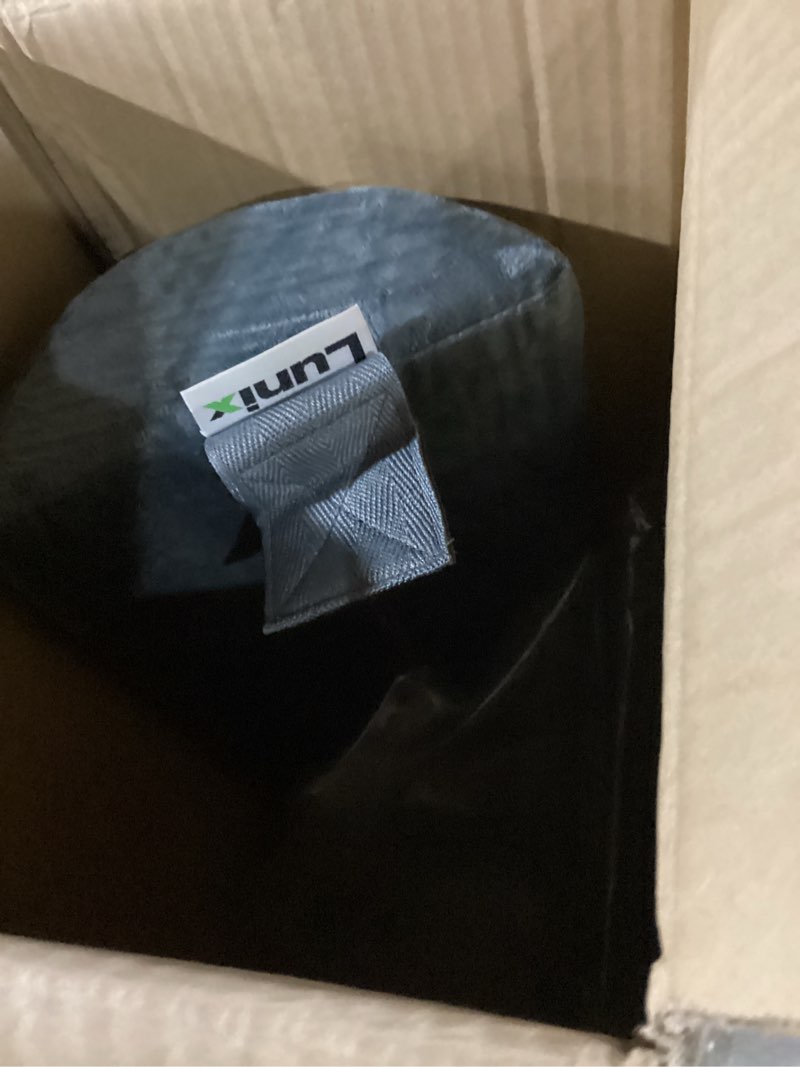Condition photo showing Good Condition for lunix 3pcs orthopedic bed wedge pillow set, post surgery aloe vera memory foam for back, leg, knee pain relief, adjustable sitting pillow for sleeping, acid reflux, and gerd, with hot cold pack, navy navy with aloe vera