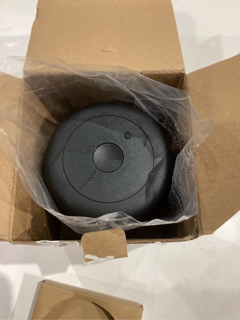 Condition photo showing Good Condition for Fellow Atmos Vacuum Coffee Canister – 1.2L Stainless Steel Airtight Food Storage Container for Coffee Beans, Ground Coffee, Tea & Spices – Vacuum Seal Preserves Freshness – Matte Black Matte Black 1.2 Liters