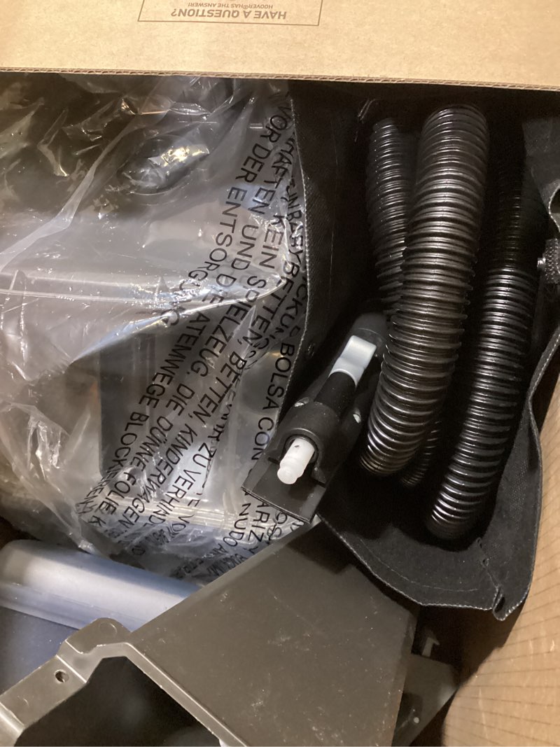 Condition photo showing As Is for Hoover PowerScrub Deluxe Carpet Cleaner Machine for Carpet and Upholstery, Deep Cleaning Carpet Shampooer Machine with Multi-Purpose Tools, Pair Carpet Cleaner Solution
