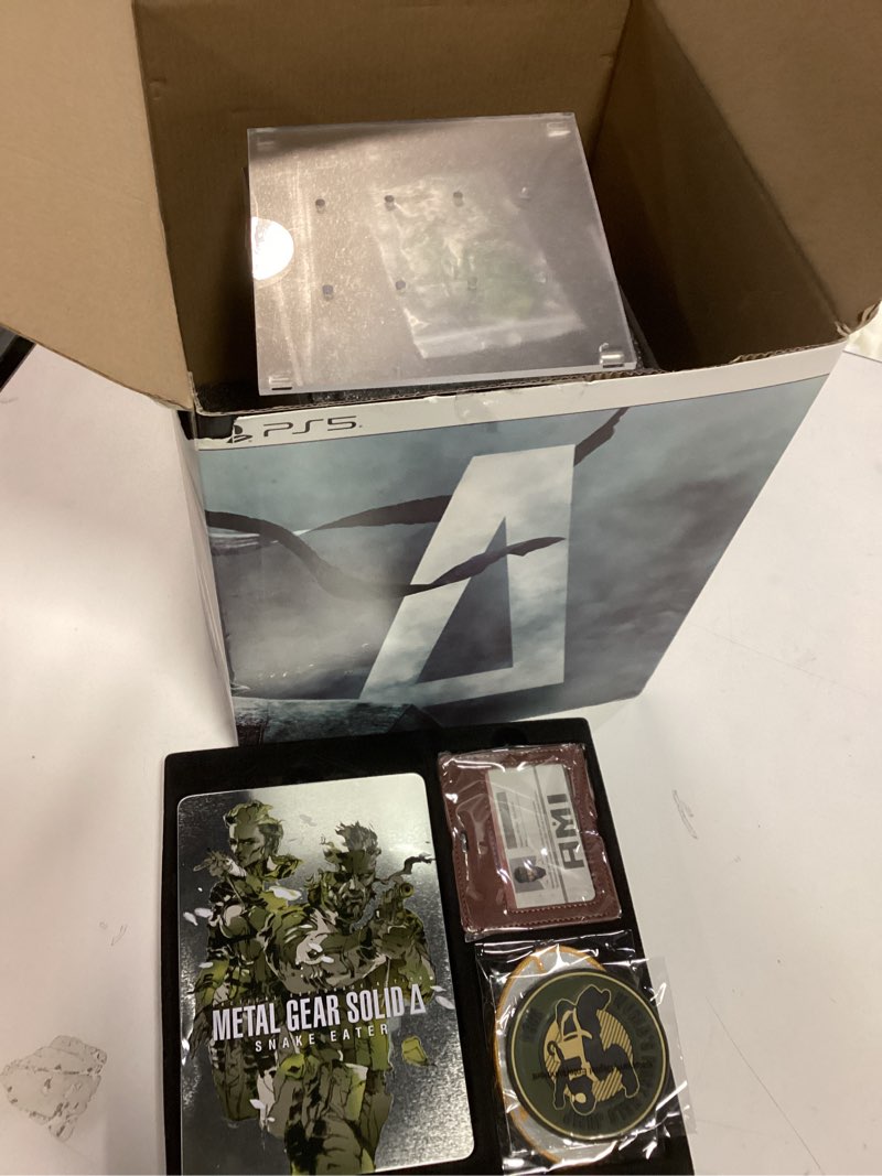 Condition photo showing Good Condition for METAL GEAR SOLID ?: SNAKE EATER COLLECTOR'S ED – PS5 PlayStation 5 Collector's
