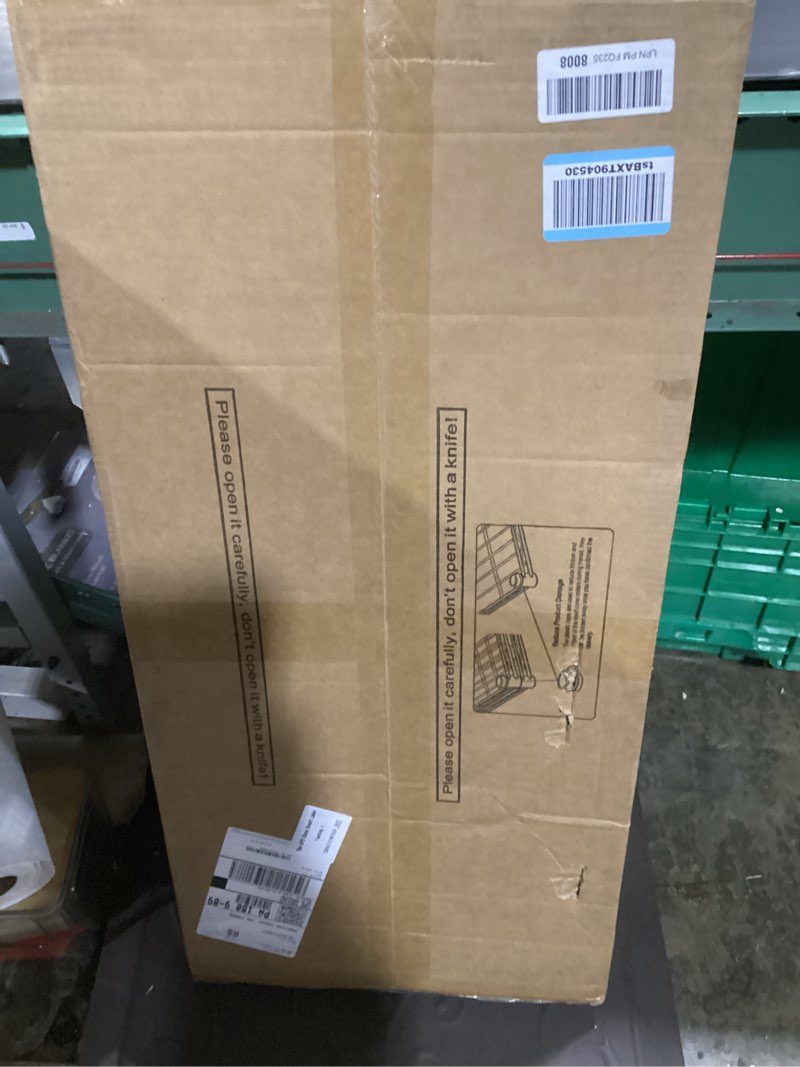 Condition photo showing New/Like New for ulifhome p1 rolling clothes rack, portable wardrobe closet with wheels, heavy-duty closet clothing rack for hanging clothes, 35.5" w x 15.7" d x 80.5" h, hold 500lbs, gold