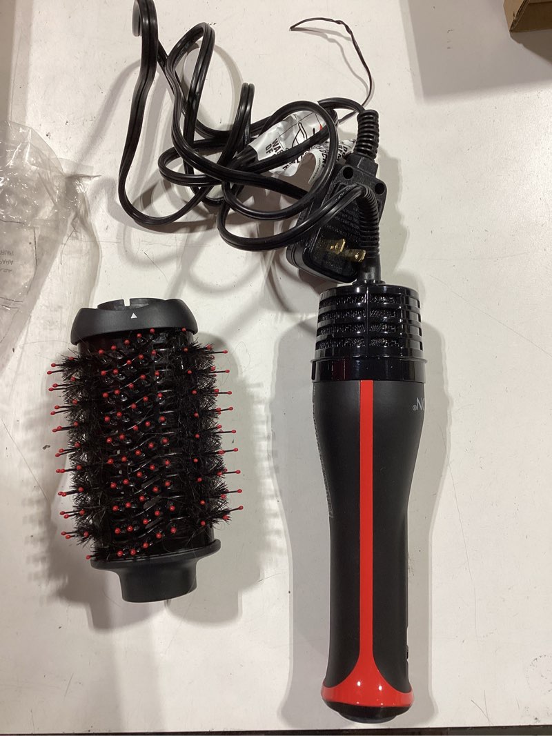 Condition photo showing Good Condition for revlon one step volumizer plus hair dryer and styler | more volume, less damage, and more styling control for easy and fast salon-style blowouts, plus travel friendly (black) black red 2.0 volumizer plus