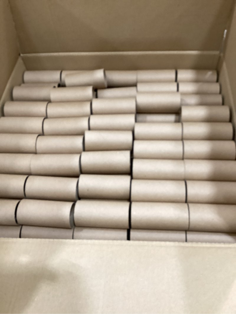 Condition photo showing New/Like New for henoyso 300 packs cardboard tubes for crafts toilet paper rolls 1.57 x 3.35 inch thick sturdy paper rolls for kids diy art project classroom crafts end of school years gift holiday decor (brown) brown 300