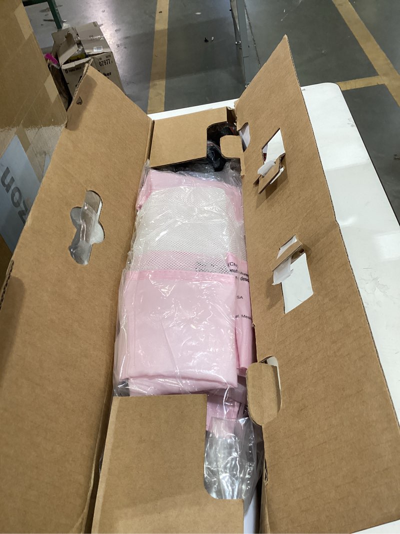 Condition photo showing Good Condition for ComfyBumpy 1-Pack Bed Rail for Toddlers 35.5" L x 19.5" H | Toddler Bed Rails for Twin, Full & Toddler Bed Size | Swing Down Bed Rail Guard | Baby Bed Side Rail for Kids | Pink Pink 35.5”L x 19.5”H | 1-Pack