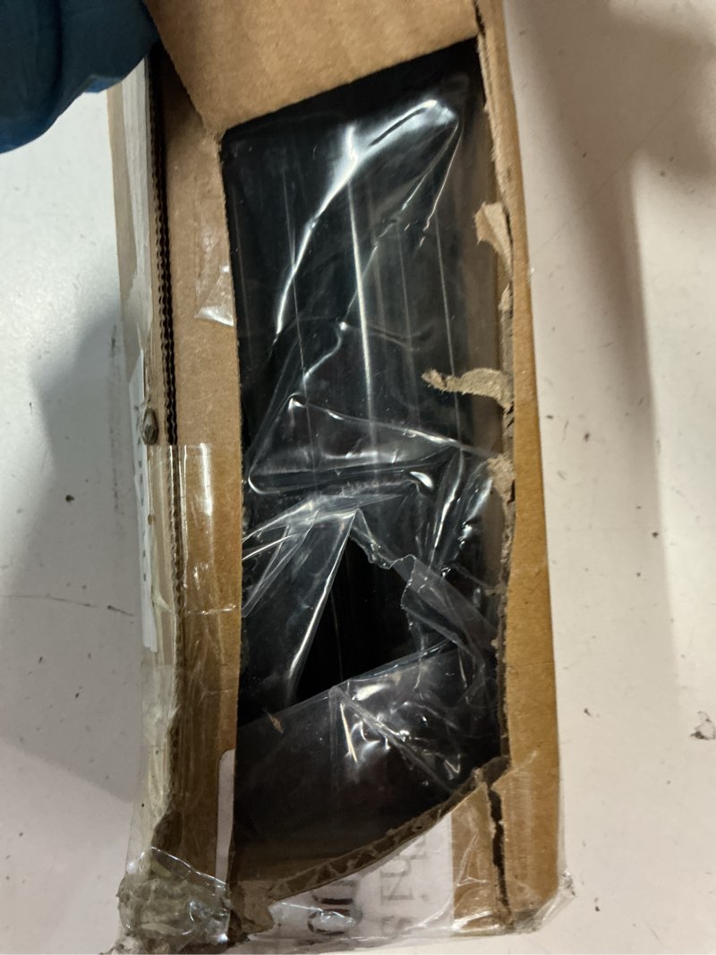 Condition photo showing Good Condition for pushglossy 2 pcs 36" double bubble kerf door sweep 1-3/4" wide vinyl weatherstrip seal for exterior doors, energy efficient draft stopper, easy slide in installation, blocks dust/insects/noise (black) double bubble kerf black 2
