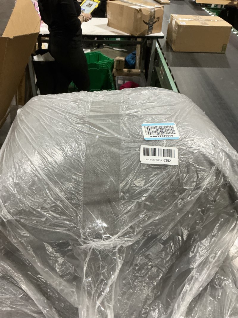 Condition photo showing As Is for Eddie Bauer Cushion, 24" X 24" X 5", Cast Slate