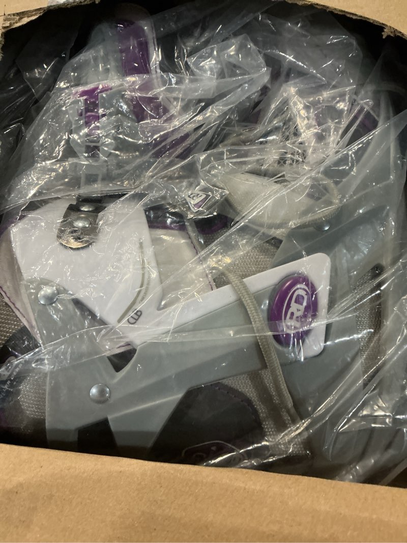Condition photo showing Good Condition for roller derby aerio q-60 women's inline skates purple 9