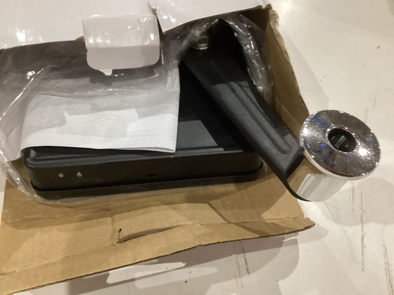 Condition photo showing As Is for cigarette rolling machine, with storage groove, manual dual-track upgrade cigarette machines, suitable for 8.0 mm diameter size cigarettes (80-100mm lengths),black black 8.15 x 5.55 x 2.55 in