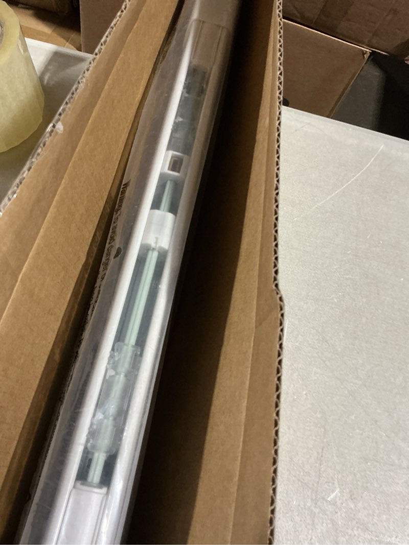 Condition photo showing Good Condition for lazblinds no tools no drill cordless cellular shades, top down bottom up (tdbu) honeycomb shades for home, light filtering thermal insulation blinds for windows, 23" w x 48" h, white light filtering - white 23" w x 48" h