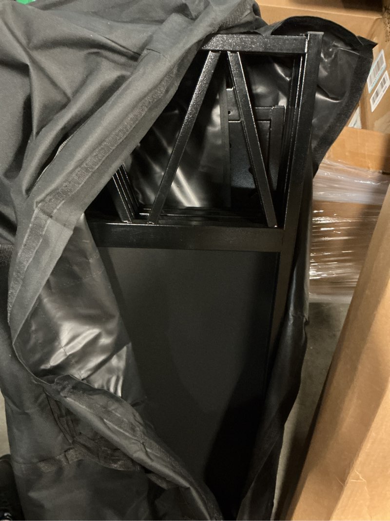 Condition photo showing Good Condition for RDCMKL DJ Table Stand Portable booth Double Deck, Foldable DJ Stand, Heavy-Duty Adjustable Height DJ Facade Booth, Easy to Assemble, Stylish, Convenient to Store and Transpor