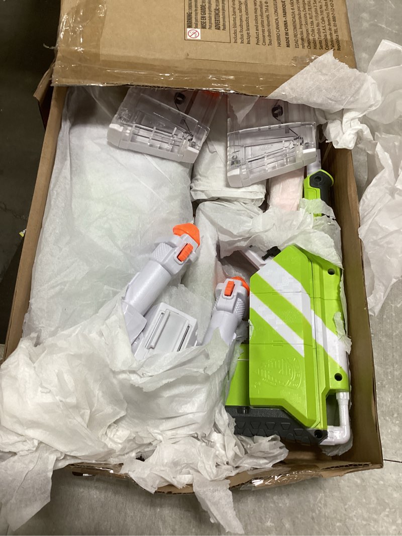 Condition photo showing New/Like New for NERF Longstrike Modulus Toy Blaster with Barrel Extension, Bipod, Scopes, 18 Elite Darts & 3 Six-Clips (Amazon Exclusive) Standard