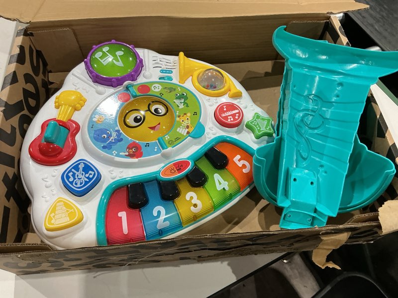 Condition photo showing Good Condition for baby einstein discovering music activity table, ages 6 months +