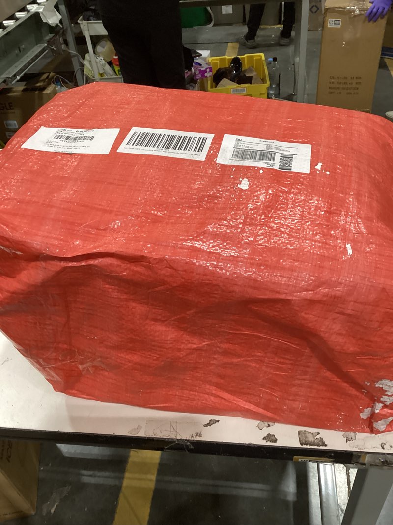 Condition photo showing As Is for DIMAR GARDEN Concrete Curing Blanket, 8x10 Feet 0.15inch Thick, Outdoor Keep Warm Insulated Tarp, Waterproof PE Foam 8ft x 10ft