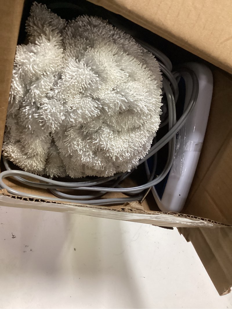 Condition photo showing As Is for bissell steam mop 1940a powerfresh floor steam cleaner for hard wood & tile with natural sanitization, easy scrubber, variable steam, 12” cleaning path