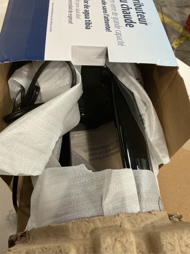 Condition photo showing Good Condition for dr. brown's insta-prep warm water dispenser to instantly prepare baby’s formula bottle,large capacity glass tank with 3 temperature settings,black